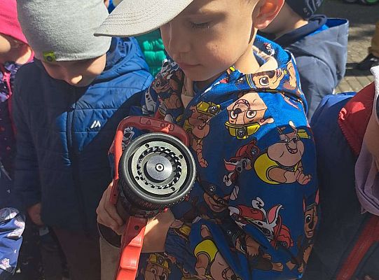 Gr. I i II Dzień Strażaka w naszym przedszkolu