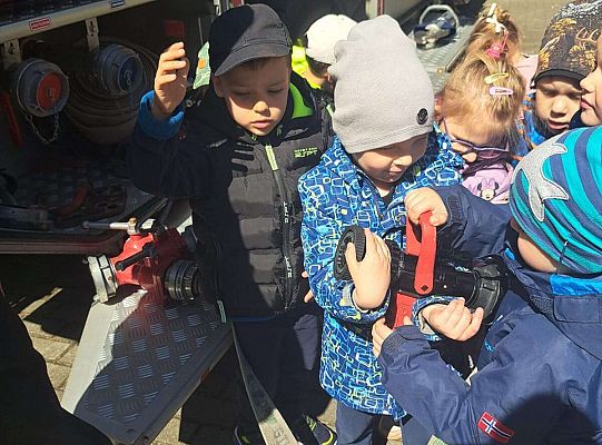 Gr. I i II Dzień Strażaka w naszym przedszkolu