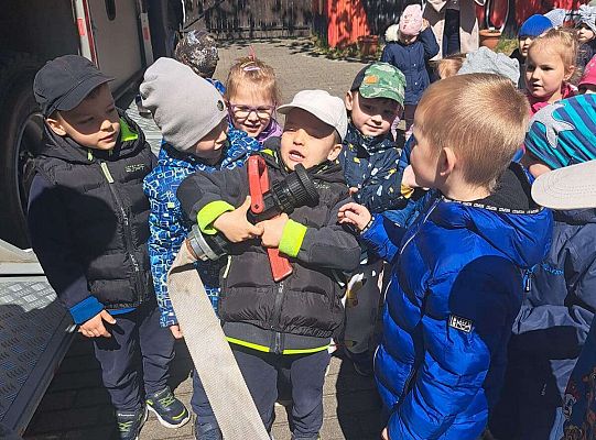 Gr. I i II Dzień Strażaka w naszym przedszkolu