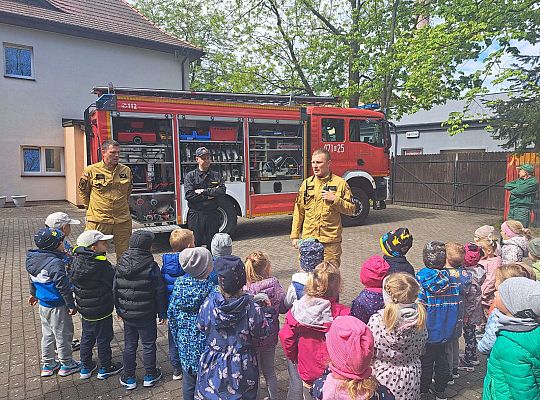 Gr. I i II Dzień Strażaka w naszym przedszkolu