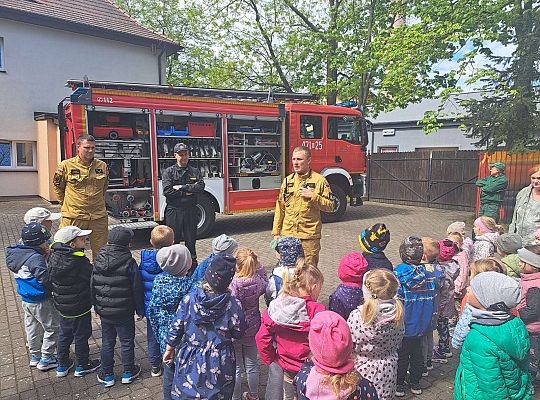 Gr. I i II Dzień Strażaka w naszym przedszkolu