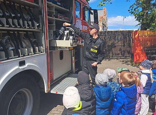 Gr. I i II Dzień Strażaka w naszym przedszkolu