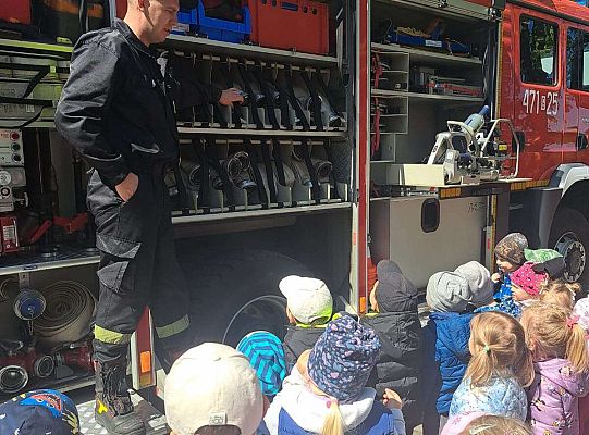 Gr. I i II Dzień Strażaka w naszym przedszkolu