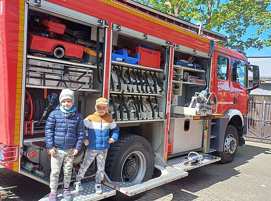 Gr. III  I IV  Dzień Strażaka w naszym przedszkolu