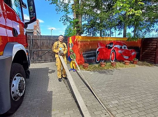 Gr. III  I IV  Dzień Strażaka w naszym przedszkolu