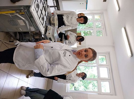 Gr.II Robimy gofry. Dziękujemy Pani Kasiu!