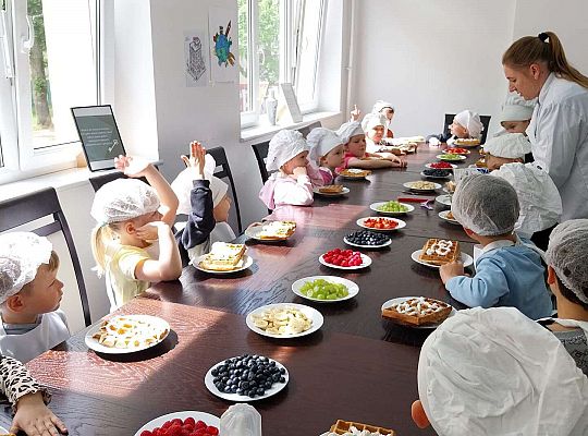 Gr.II Robimy gofry. Dziękujemy Pani Kasiu!