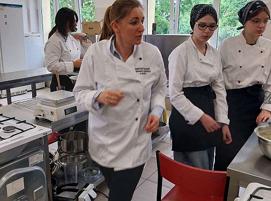 Gr.II Robimy gofry. Dziękujemy Pani Kasiu!