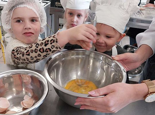 Gr.II Robimy gofry. Dziękujemy Pani Kasiu!