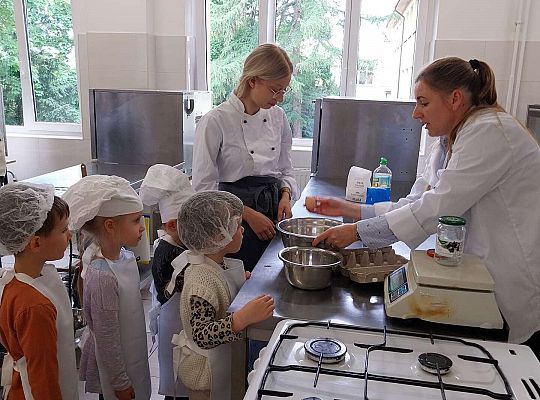 Gr.II Robimy gofry. Dziękujemy Pani Kasiu!