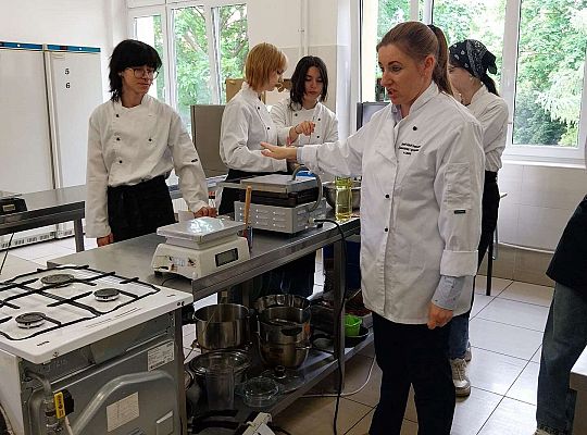 Gr.II Robimy gofry. Dziękujemy Pani Kasiu!