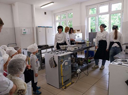 Gr.II Robimy gofry. Dziękujemy Pani Kasiu!