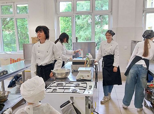 Gr.II Robimy gofry. Dziękujemy Pani Kasiu!