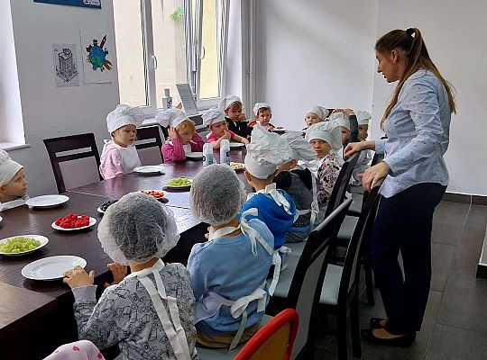 Gr.II Robimy gofry. Dziękujemy Pani Kasiu!