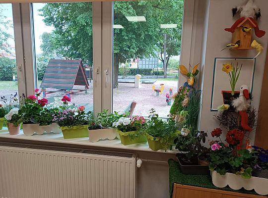 Gr.I Maluszki upiększają nasz ogród