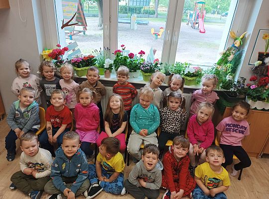 Gr.I Maluszki upiększają nasz ogród