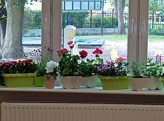 Gr.I Maluszki upiększają nasz ogród