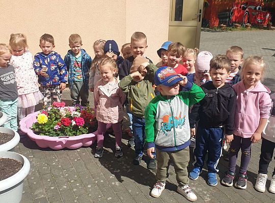 Gr.I Maluszki upiększają nasz ogród