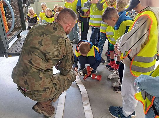 Gr. IV Wycieczka do Jednostki Wojskowej w Siemirowicach