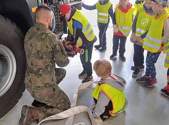 Gr. IV Wycieczka do Jednostki Wojskowej w Siemirowicach