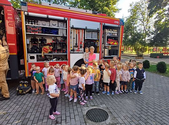 Gr. I i II Spotkanie ze strażakami