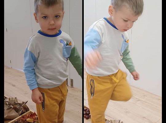 Gr. I Jesienna ścieżka sensoryczna