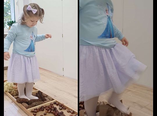 Gr. I Jesienna ścieżka sensoryczna