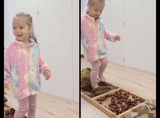 Gr. I Jesienna ścieżka sensoryczna