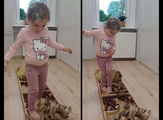 Gr. I Jesienna ścieżka sensoryczna