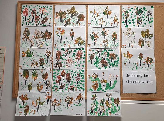 Gr. II Jesień w lesie