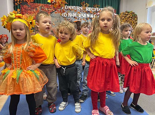 Konkurs recytatorski - " Co nam jesień w darze niesie".