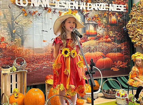 Konkurs recytatorski - " Co nam jesień w darze niesie".