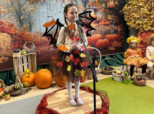 Konkurs recytatorski - " Co nam jesień w darze niesie".