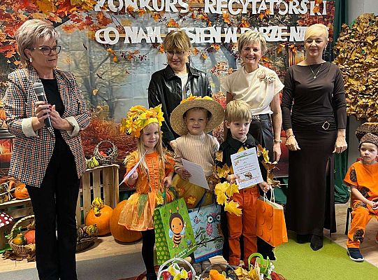 Konkurs recytatorski - " Co nam jesień w darze niesie".