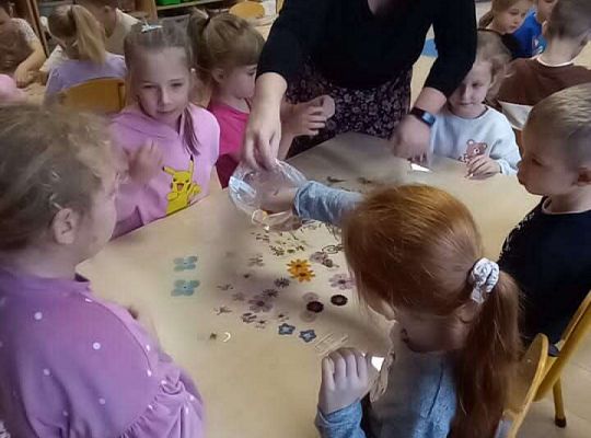 Gr.IV Zajęcia przyrodnicze z mamą Niny