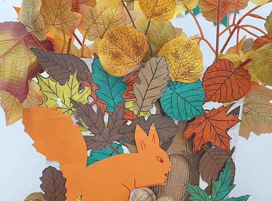 Gr. II Teatrzyk kukiełkowy. "Przygotowania zwierząt do zimy"