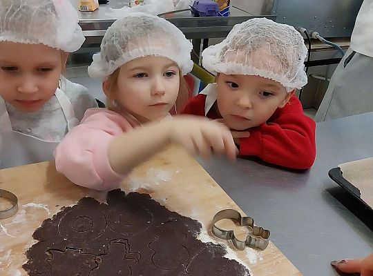 Gr.III Wycieczka do ZSGŹiA-robimy pierniczki