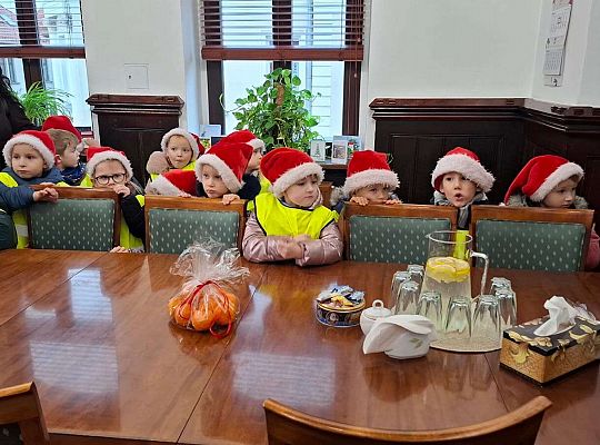 Gr.III Świateczna wizyta u Burmistrza oraz spacer po Lęborku