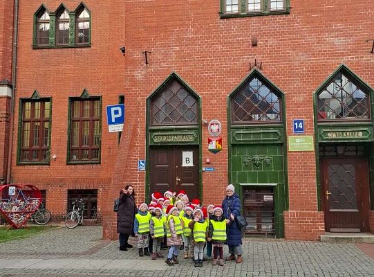 Gr.III Świateczna wizyta u Burmistrza oraz spacer po Lęborku