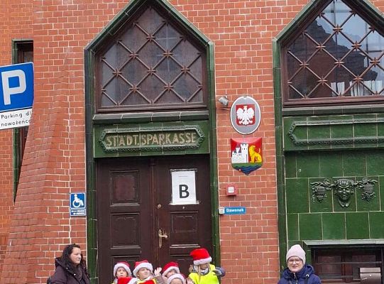 Gr.III Świateczna wizyta u Burmistrza oraz spacer po Lęborku