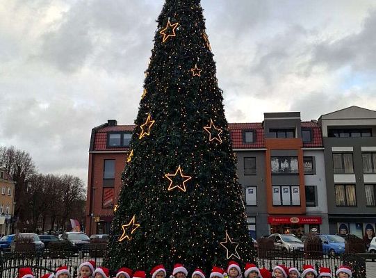 Gr.III Świateczna wizyta u Burmistrza oraz spacer po Lęborku
