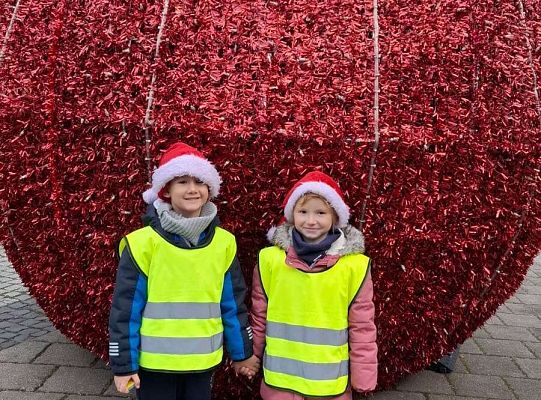 Gr.III Świateczna wizyta u Burmistrza oraz spacer po Lęborku