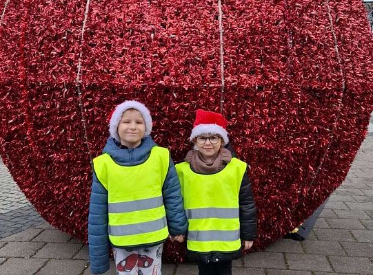 Gr.III Świateczna wizyta u Burmistrza oraz spacer po Lęborku