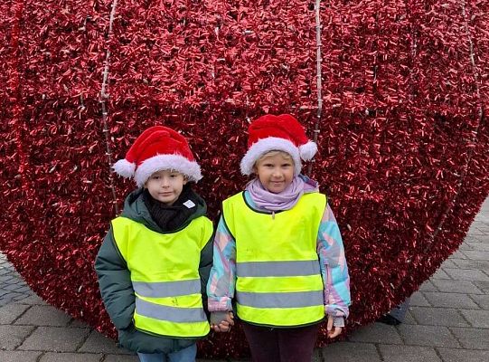 Gr.III Świateczna wizyta u Burmistrza oraz spacer po Lęborku