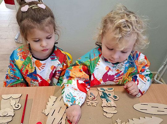 Gr. I Warsztaty zdobienia ozdób świątecznych