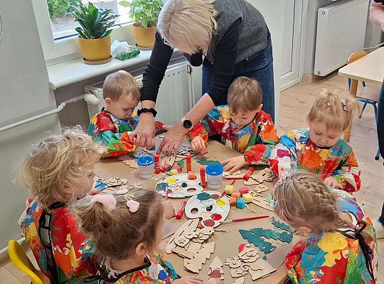 Gr. I Warsztaty zdobienia ozdób świątecznych