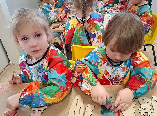 Gr. I Warsztaty zdobienia ozdób świątecznych