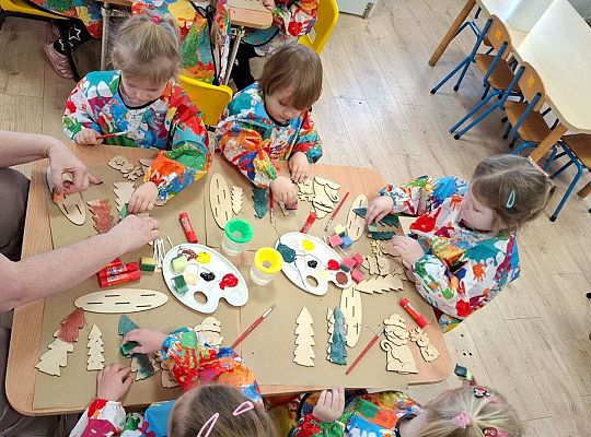 Gr. I Warsztaty zdobienia ozdób świątecznych