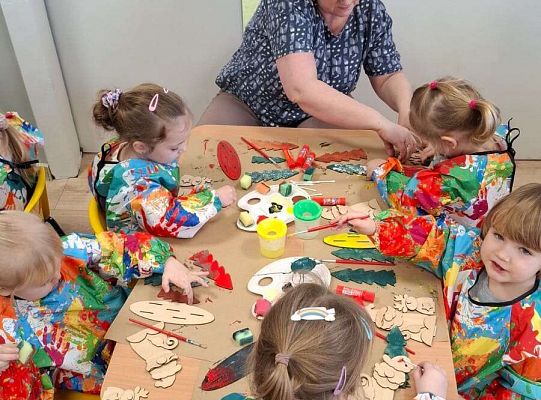 Gr. I Warsztaty zdobienia ozdób świątecznych