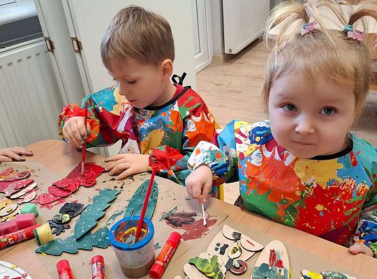 Gr. I Warsztaty zdobienia ozdób świątecznych